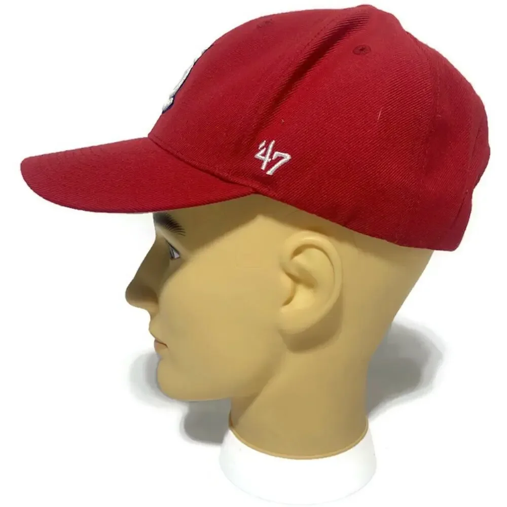 St Louis Cardinals Baseball Ball Cap Hat Red Adjustable by 47 Brand
